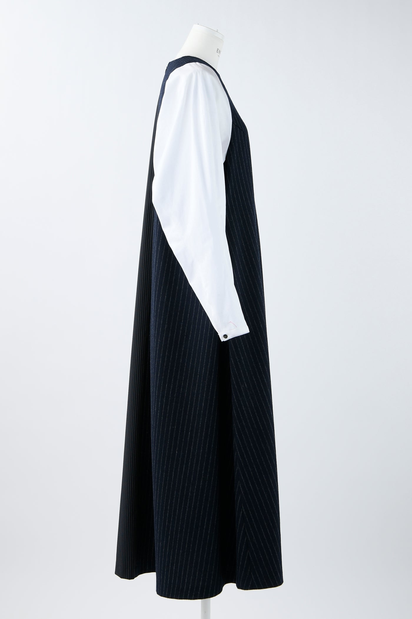 Ladie Woven Dress Dark navy
