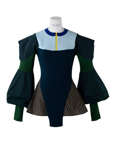 3D Uniform Pullover Khaki