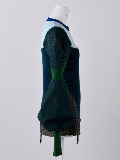 3D Uniform Pullover Khaki