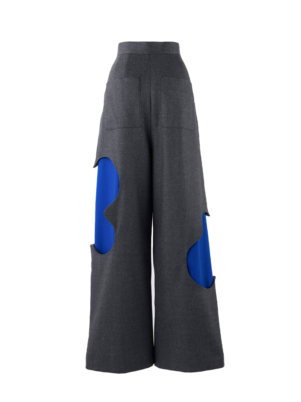 Window Trousers Charcoal Gray