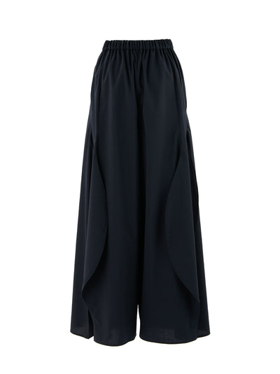Wave Draped Trousers Dark (Navy)