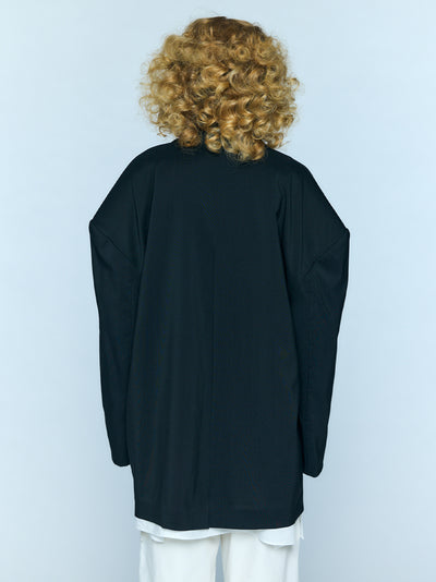 Big Shoulder Jacket Black