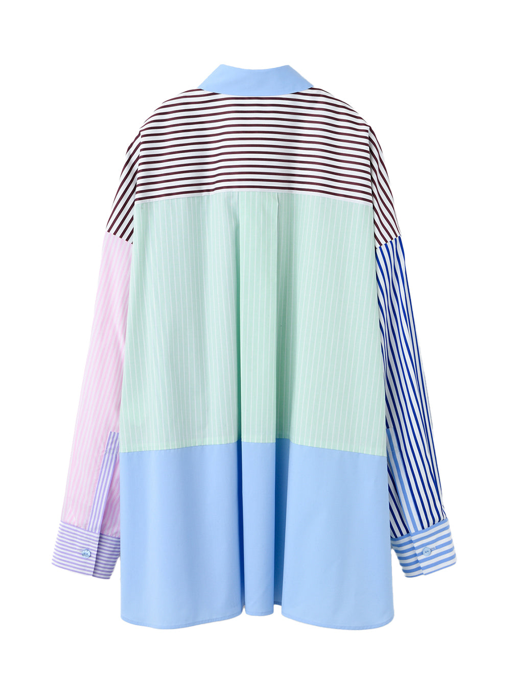Multi-Stripe Big Shirt Multi