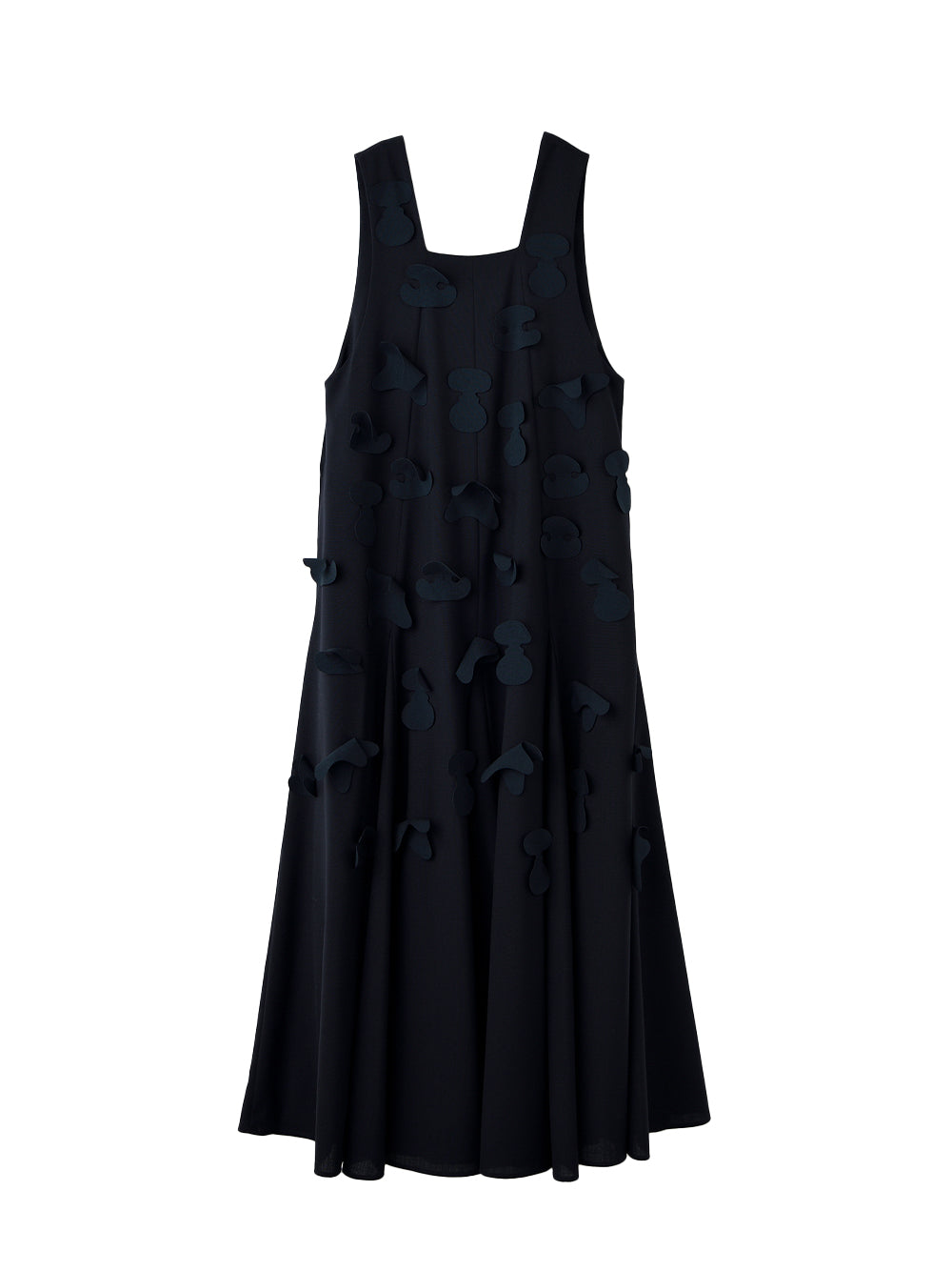 Chair Motif Jumper Dress Dark Navy