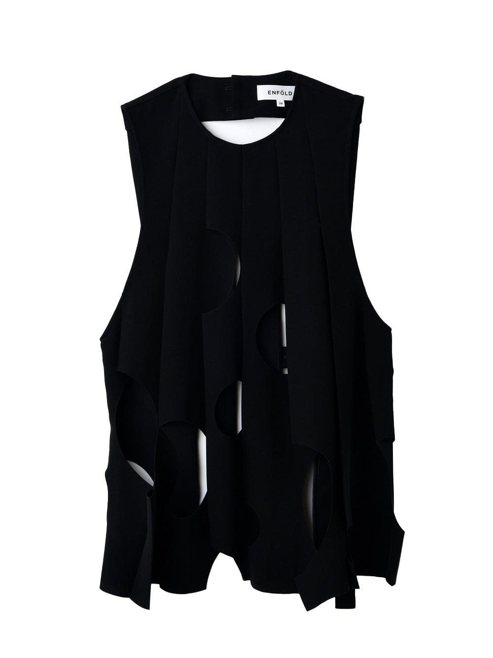 Tone Hole Vest Black