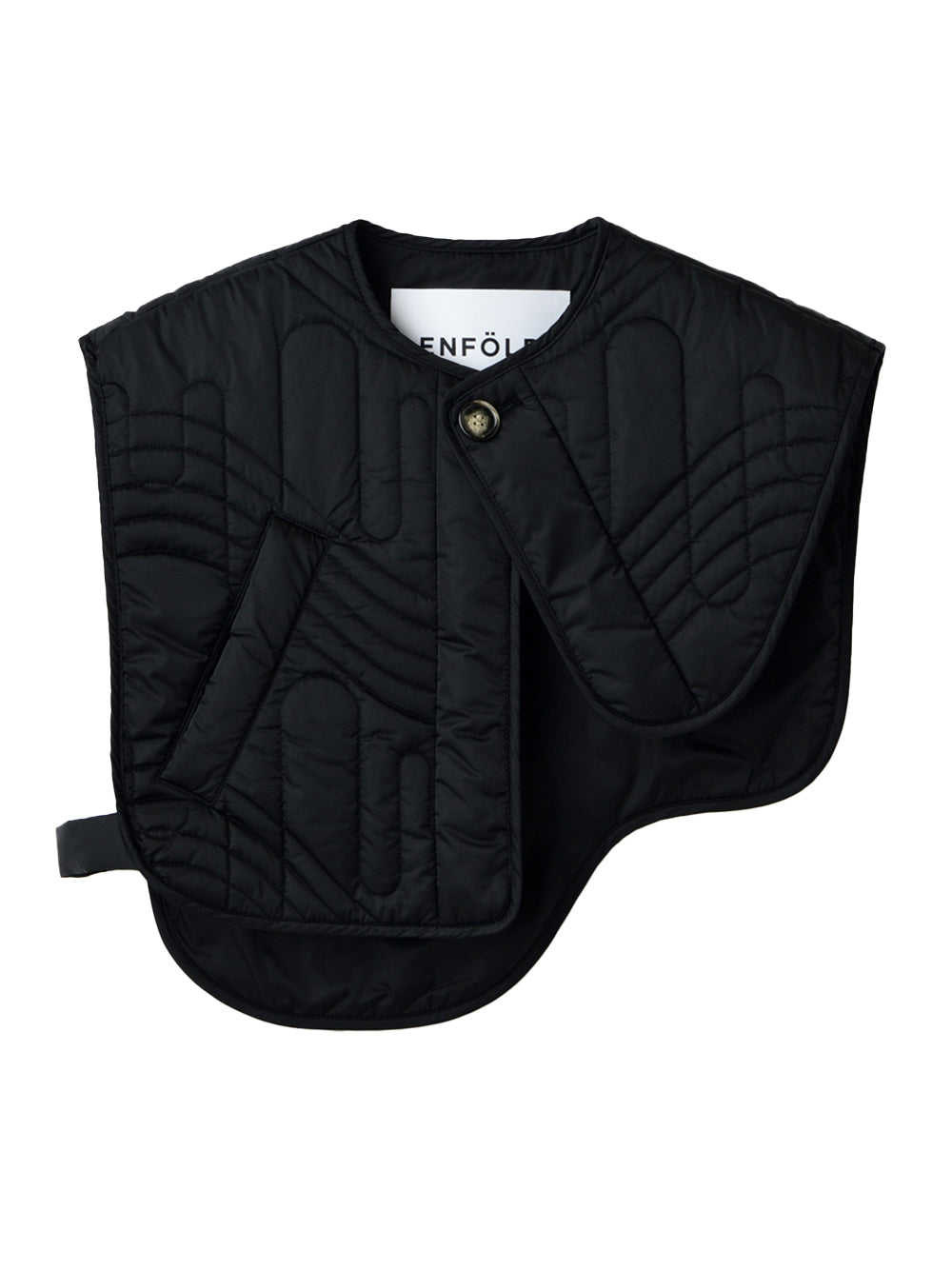 Quilted Vest Black