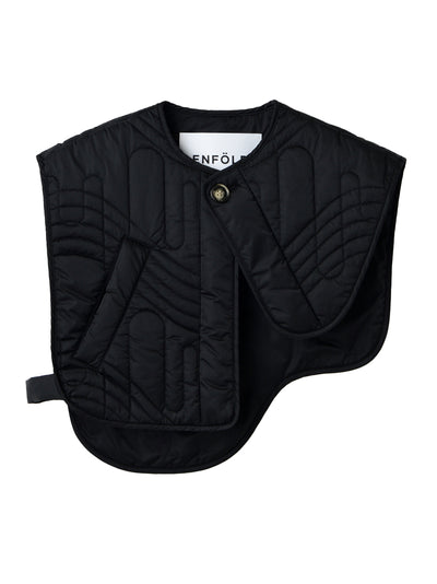 Quilted Vest Black
