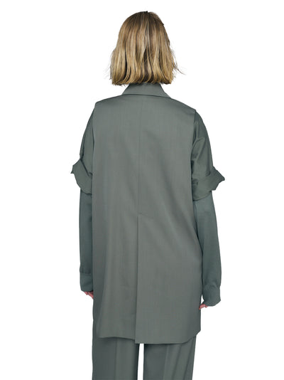 Tailored Vest Gray