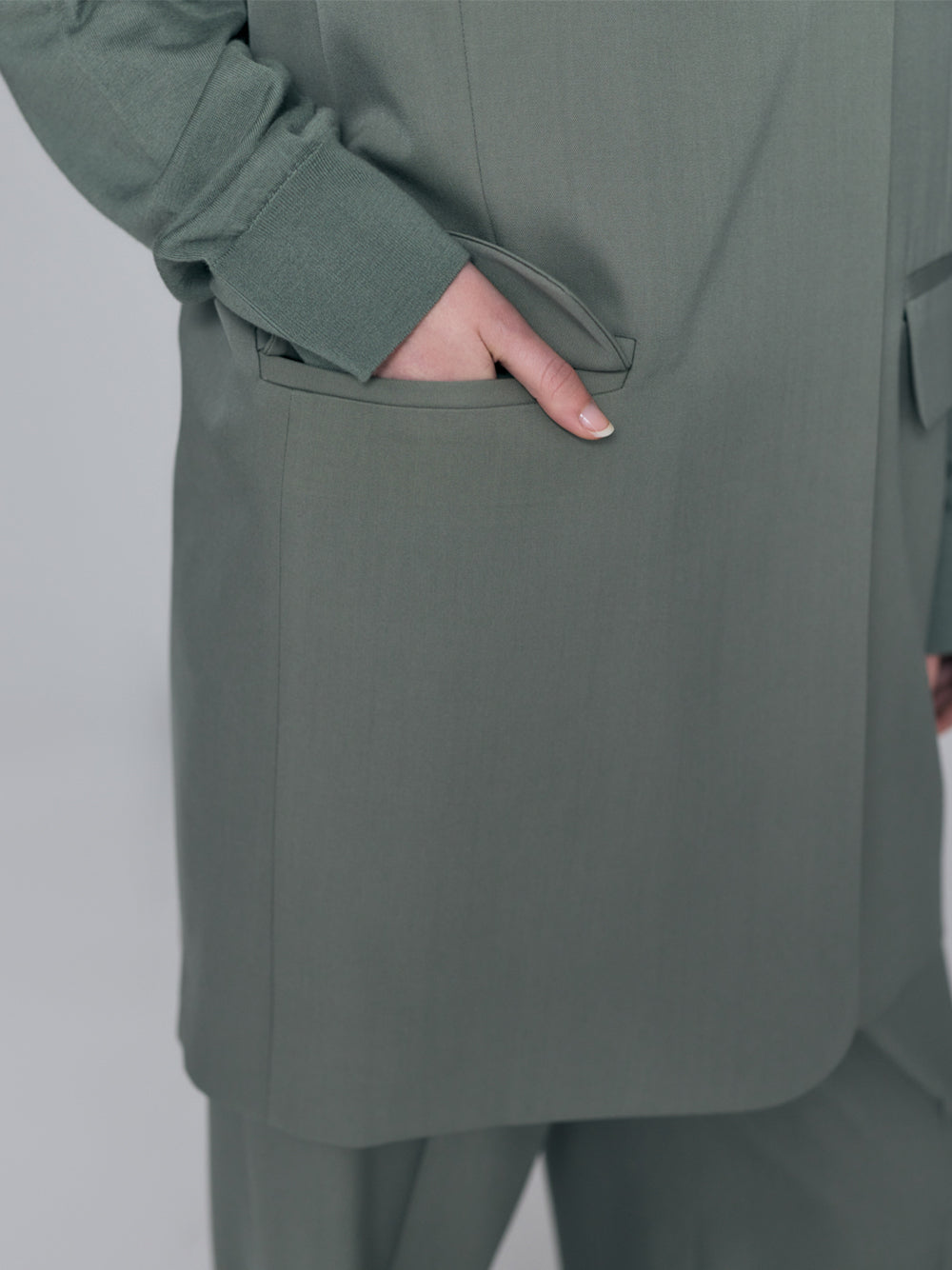 Tailored Vest Gray