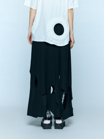 Tone Hole Skirt Black