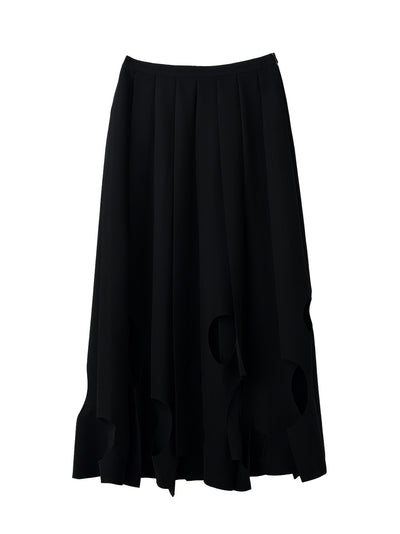 Tone Hole Skirt Black