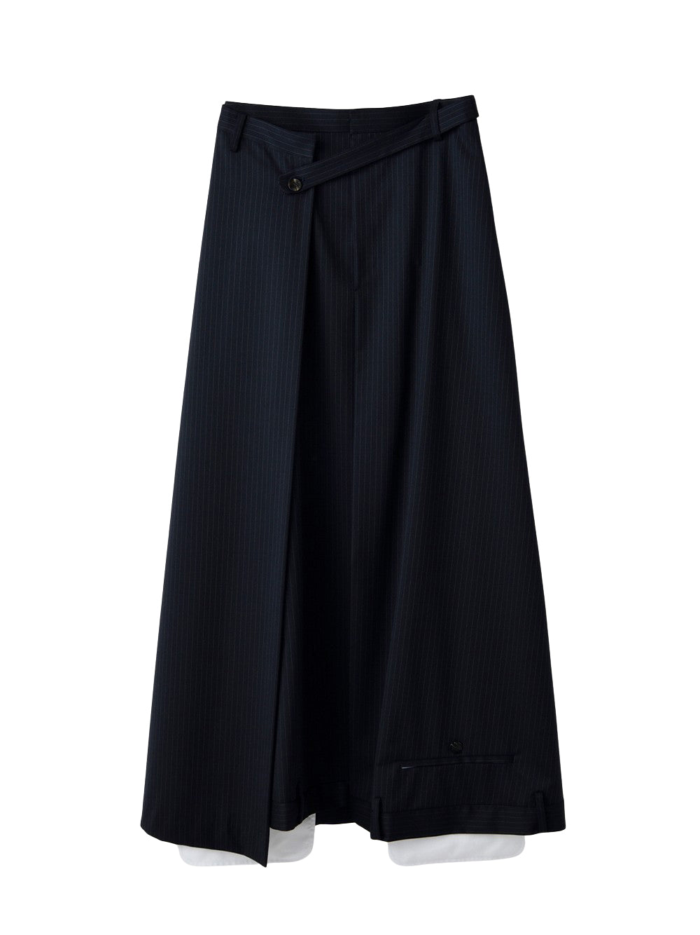 Flared Skirt Navy