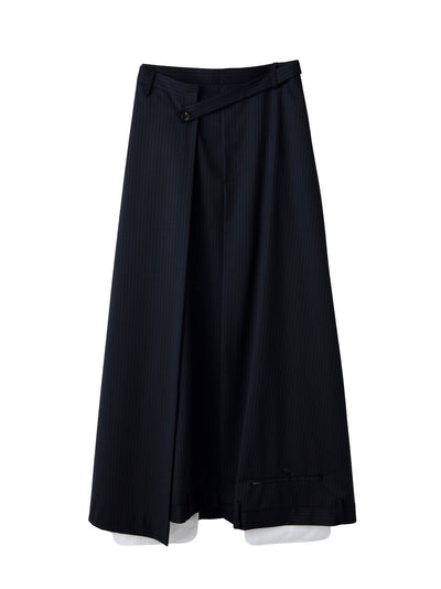 Flared Skirt Navy