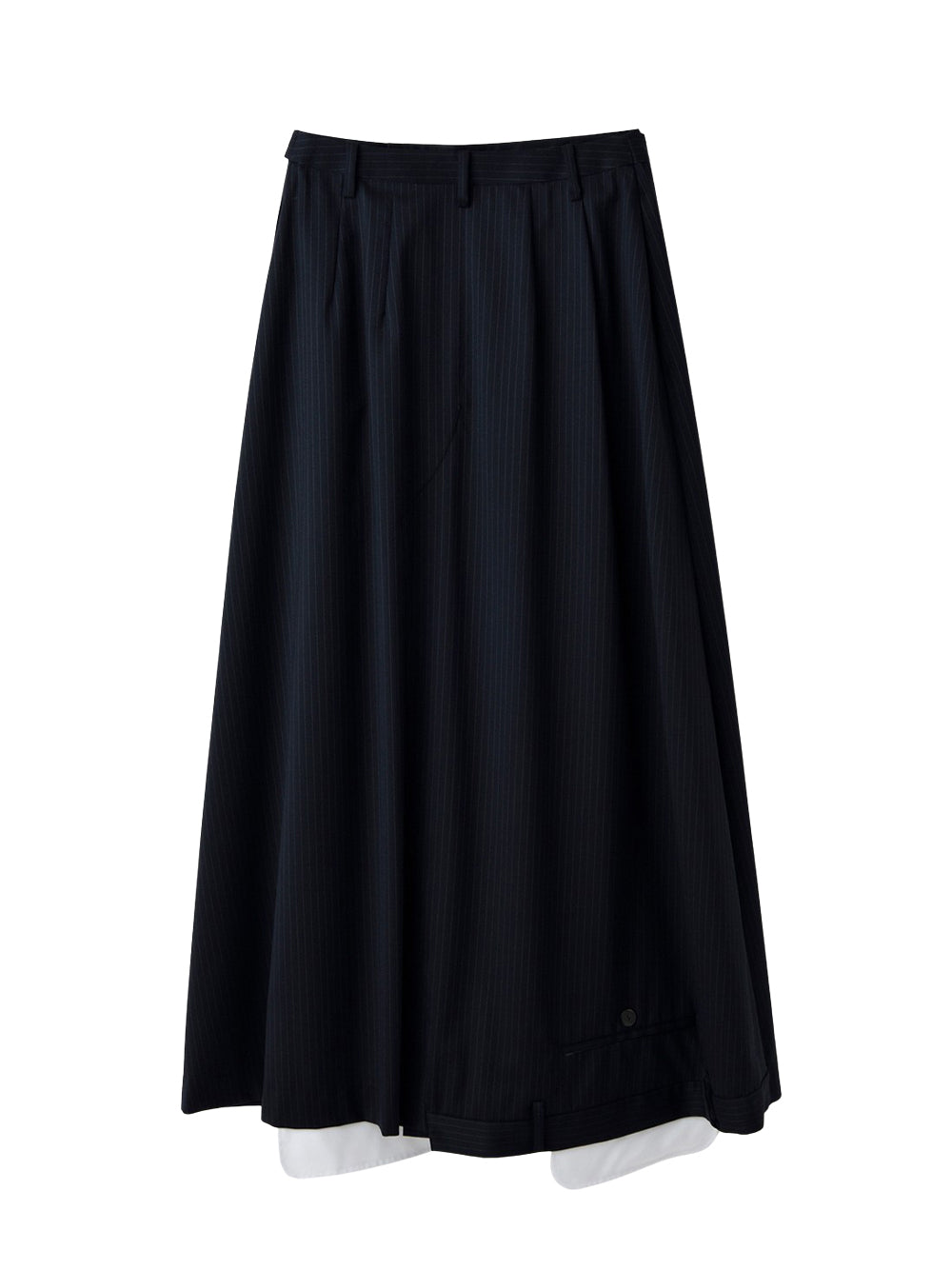 Flared Skirt Navy
