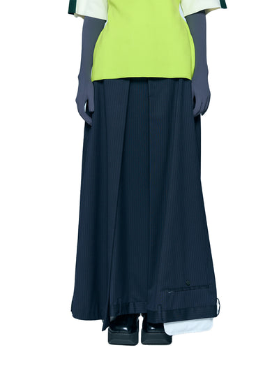 Flared Skirt Navy