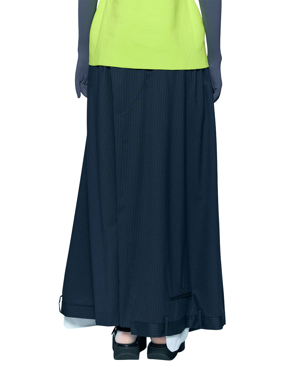 Flared Skirt Navy