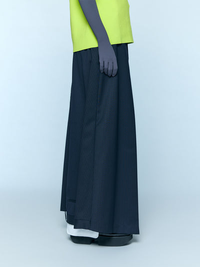 Flared Skirt Navy
