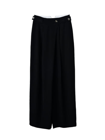Black Two-Way Trousers Black