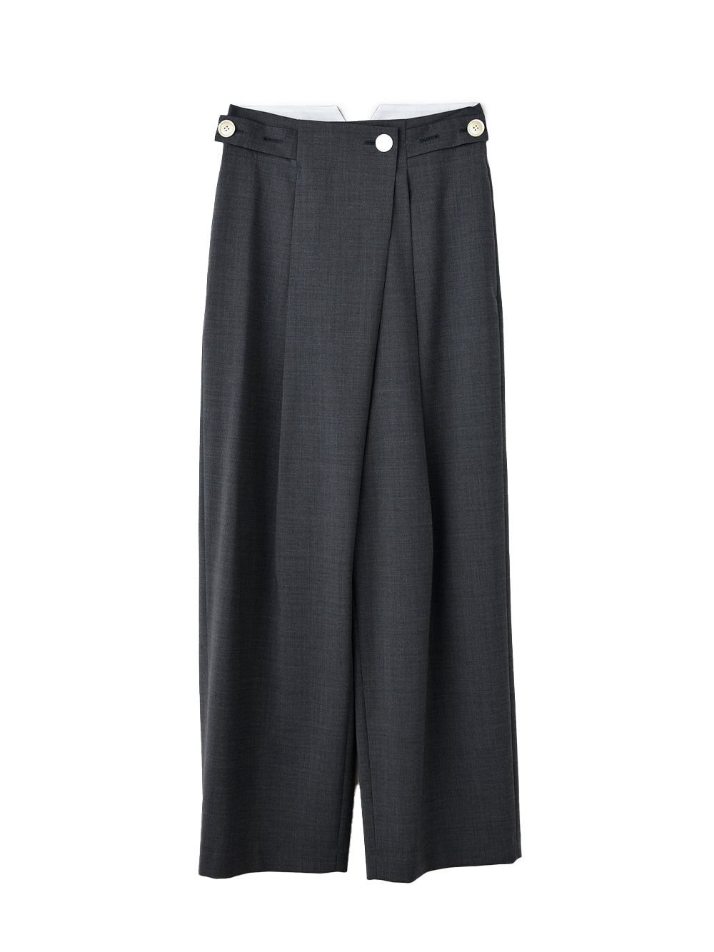 C.Gray Two-Way Trousers Charcoal Gray