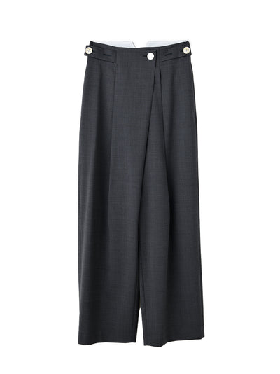 C.Gray Two-Way Trousers Charcoal Gray