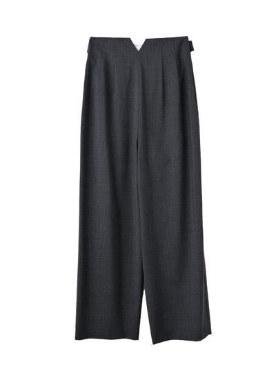 C.Gray Two-Way Trousers Charcoal Gray