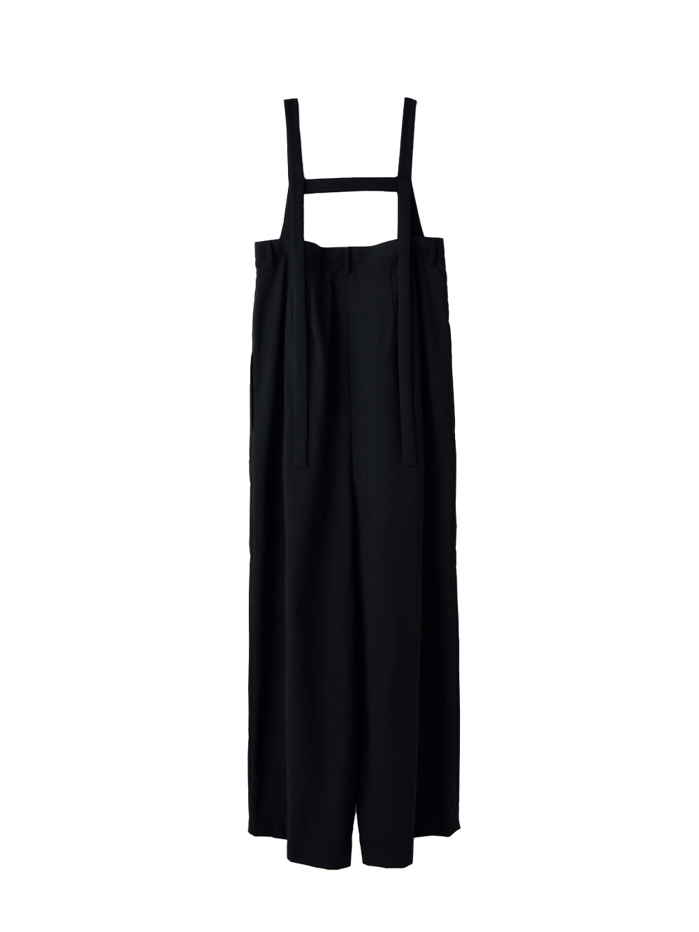 Cross Waist Overalls Black