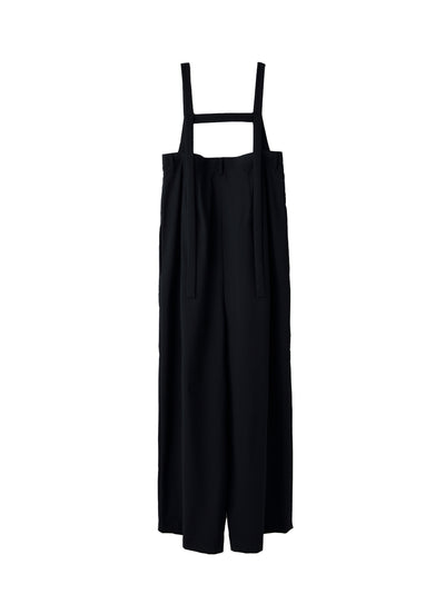 Cross Waist Overalls Black