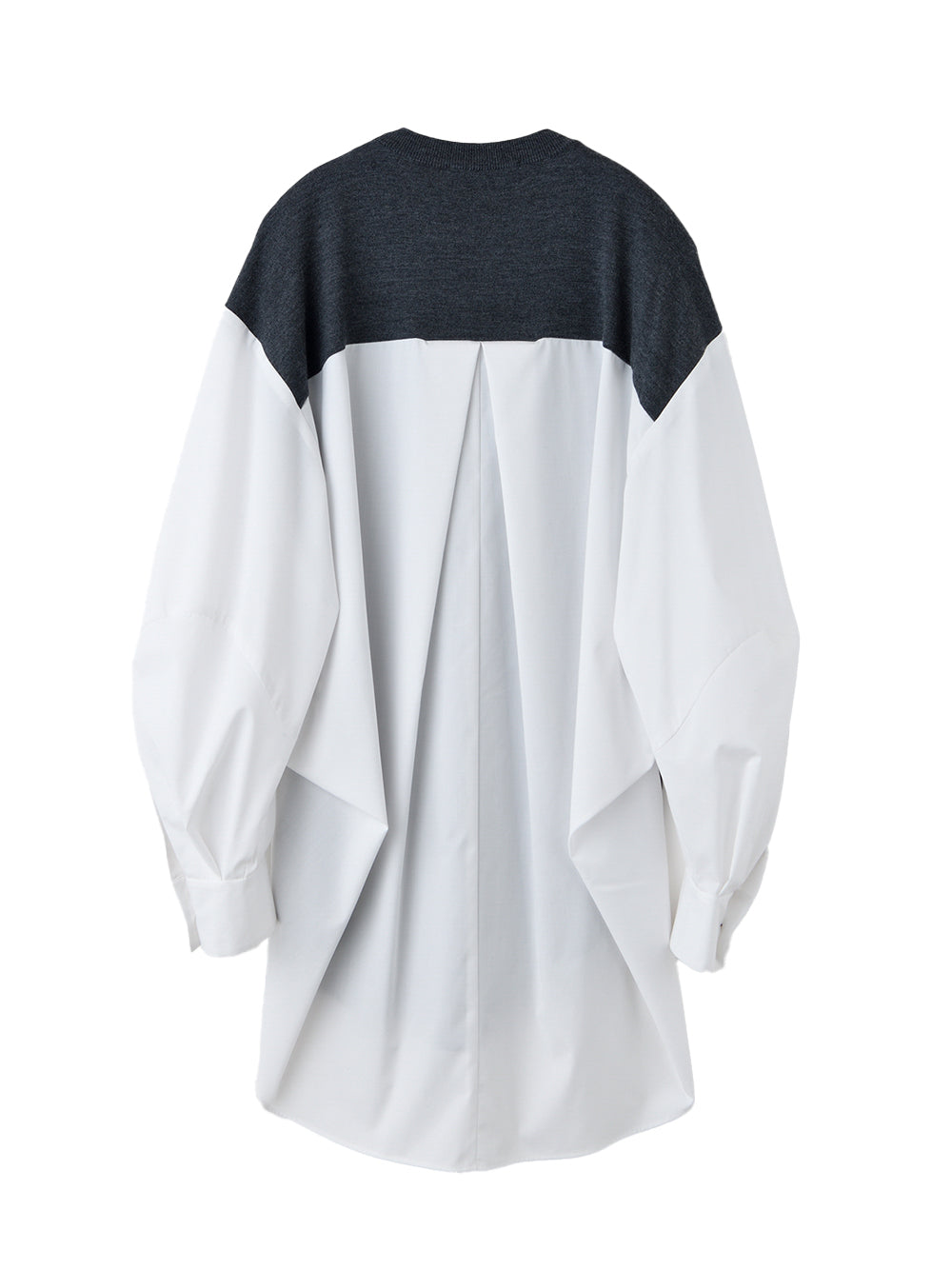 Combi Long Shirt White