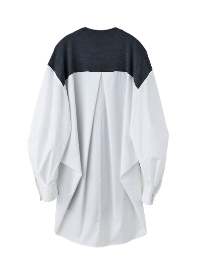 Combi Long Shirt White