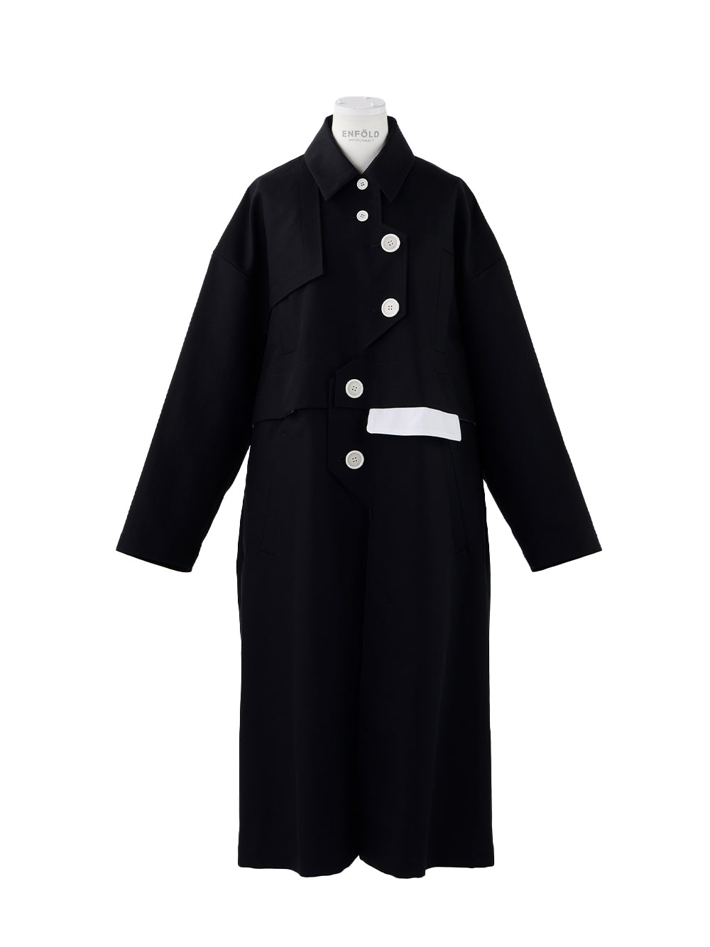 2Way Trench Coat Dark Navy