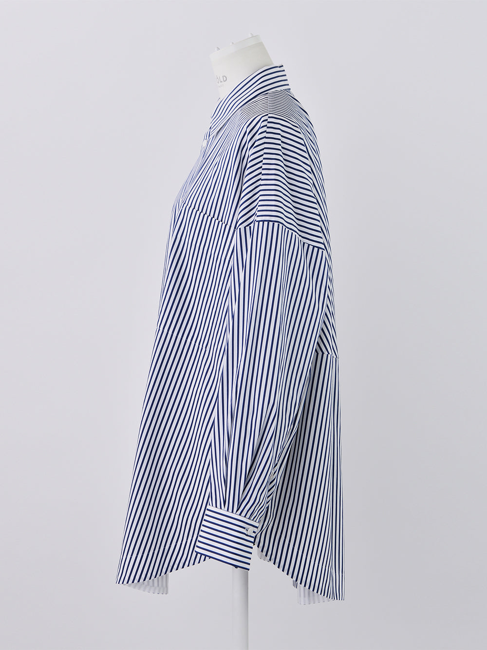 Stripe Circle Shirt Blue