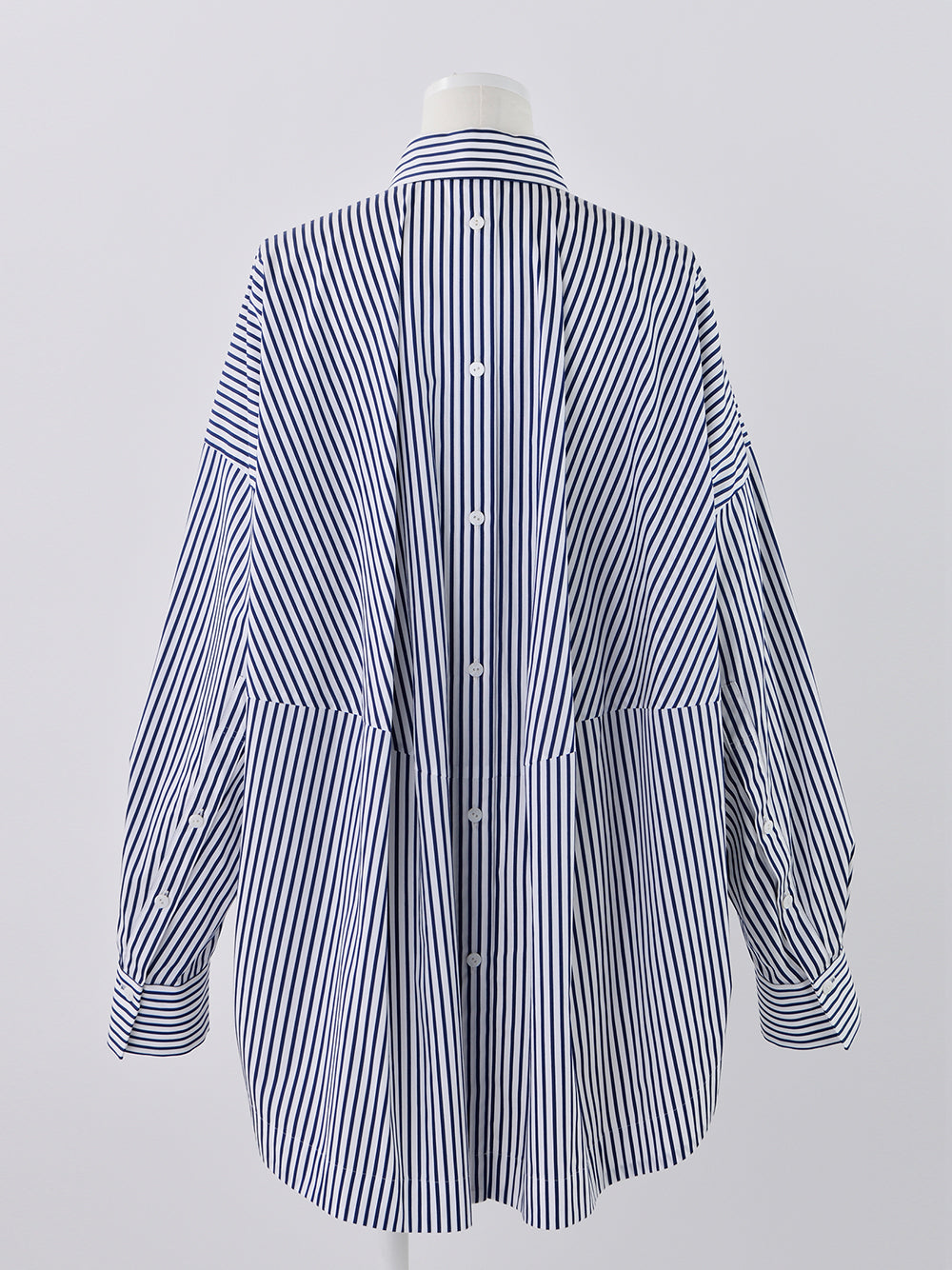 Stripe Circle Shirt Blue