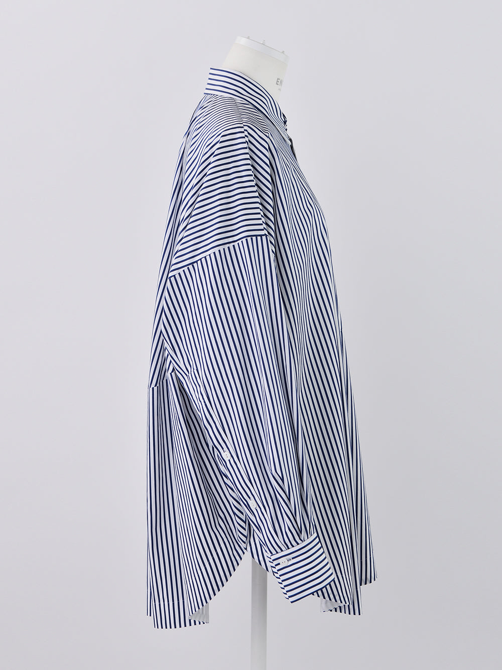 Stripe Circle Shirt Blue