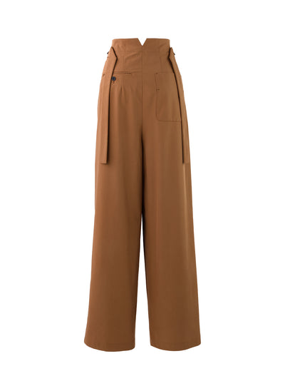 Trench Trousers Beige