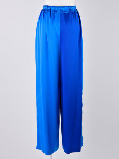 Color Block Pants Blue