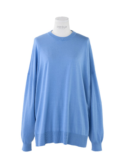 Circle Pullover Light Blue