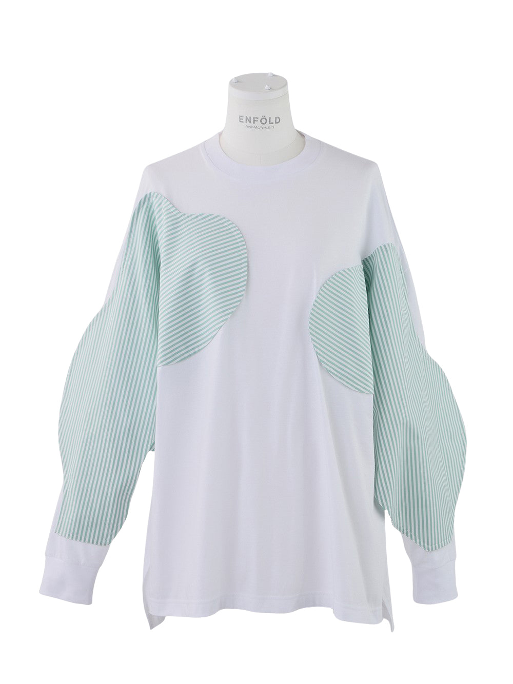 Applique Long T-Shirt Mint