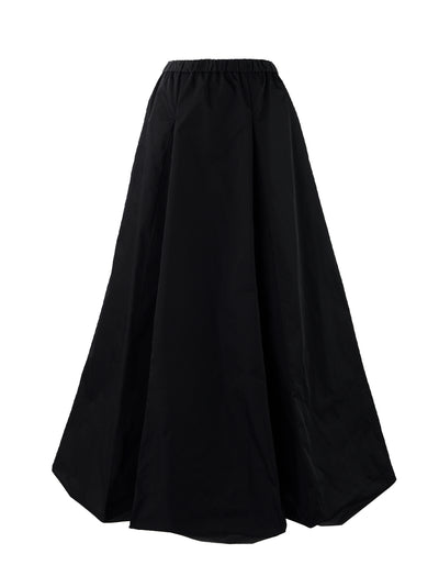 Uneven Skirt Black