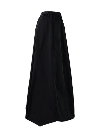 Uneven Skirt Black