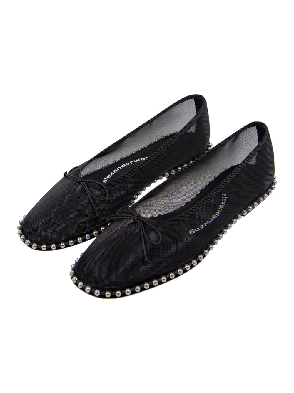 Lina Ballchain Flat (Black)