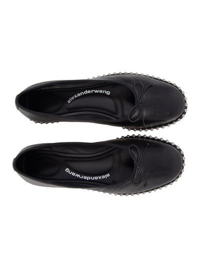 Lina Ballchain Flat (Black)