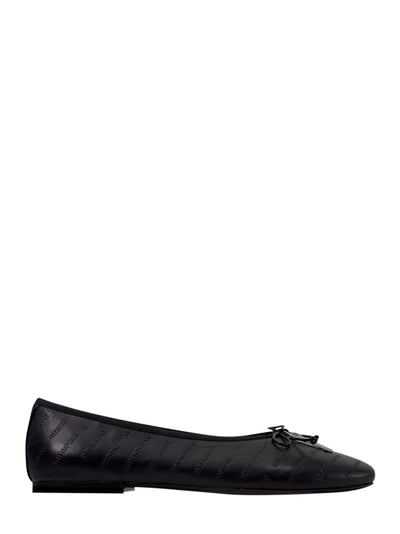 Mimi Ballet Flat W/ Key Detail Black