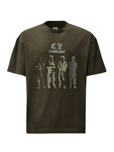 30/1 Jersey Short Sleeve British Sailor T-Shirt (Dark Shadow)