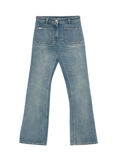 Bootcut Pants 2-Pocket Deni Vintage Medi