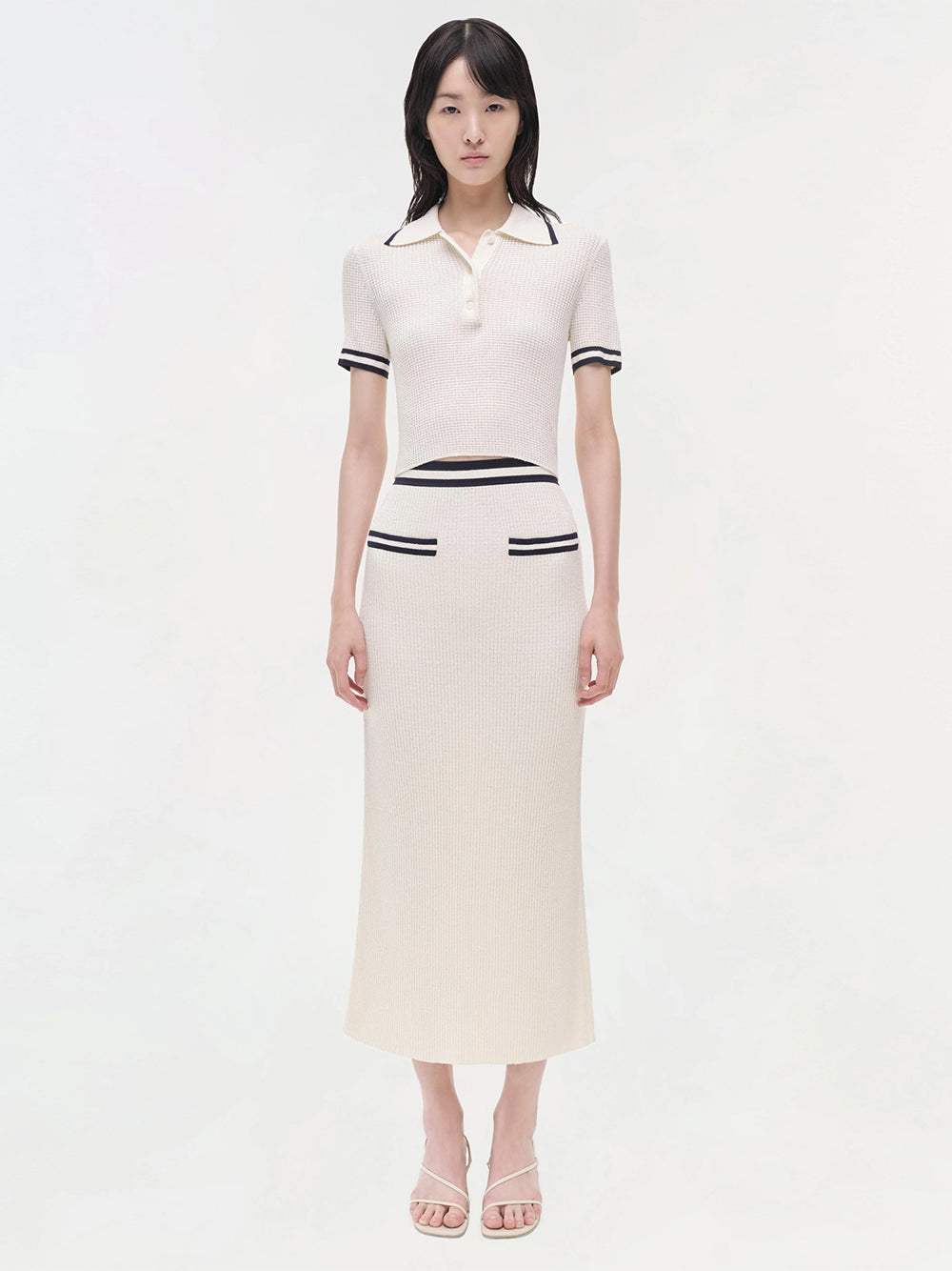 Whitten Short Sleeve Polo (Ivory Multi)