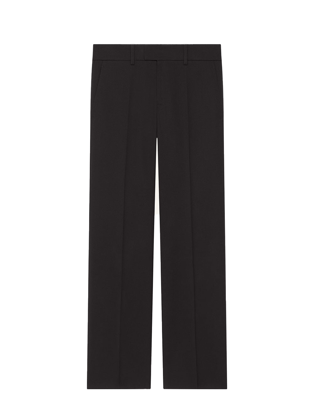 Wool Tailored Pants Black
