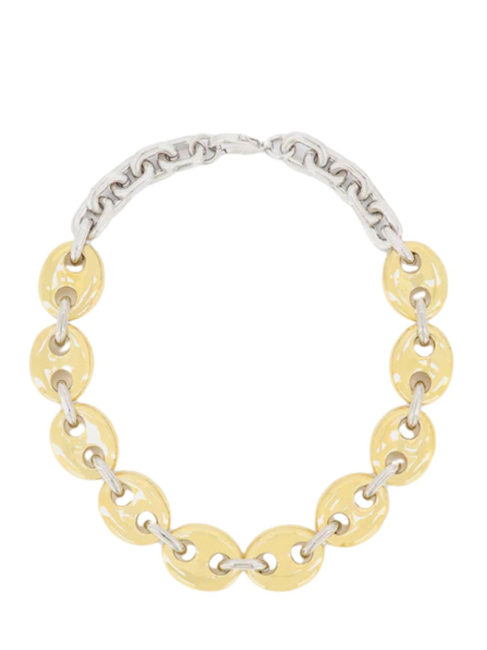 X Eight Neck Choker Gold/Silver