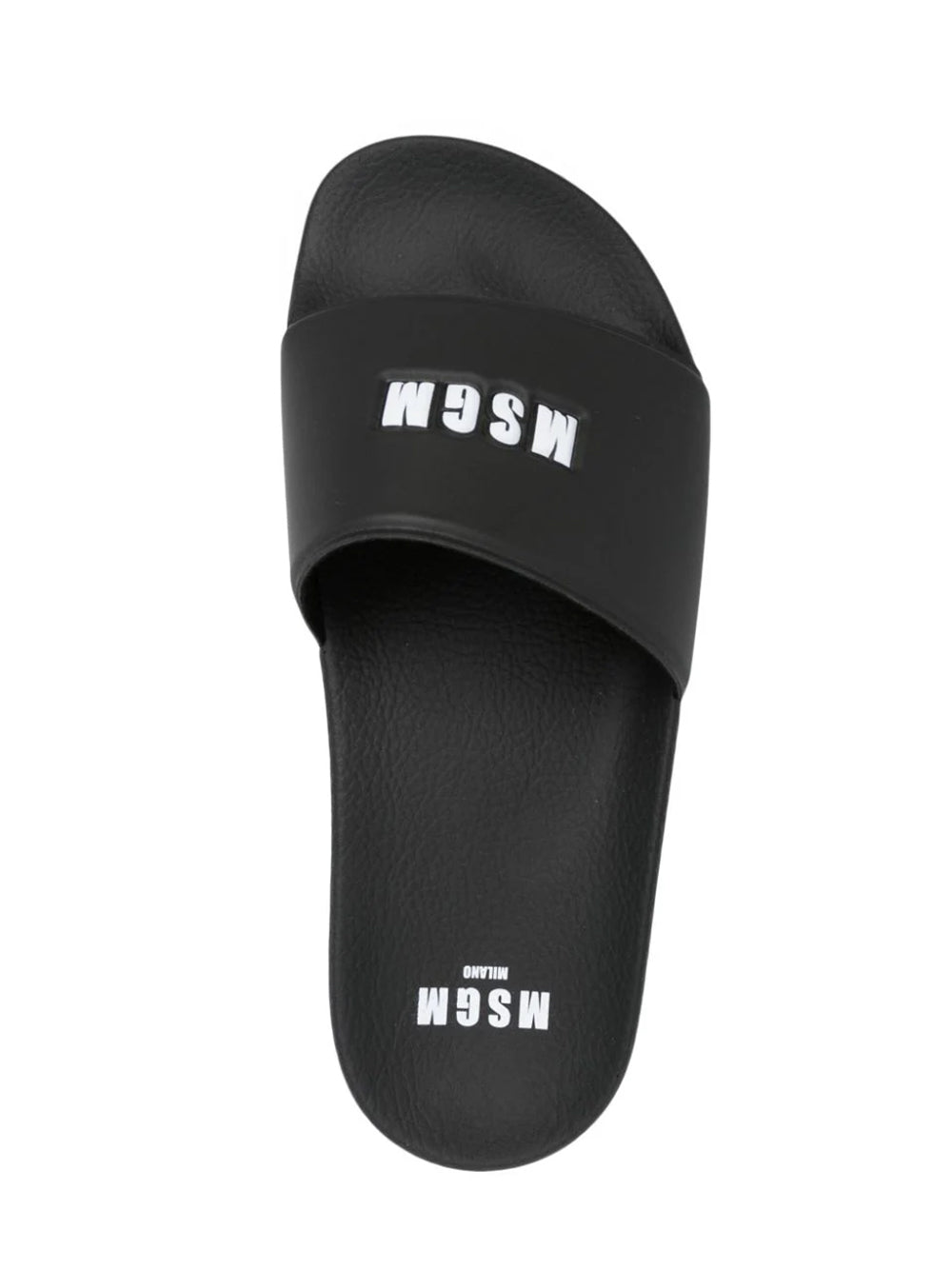 Mini Logo Pool Slides (Black)