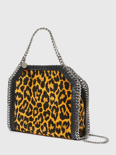 Leopard Falabella Mini Tote Bag Leopard