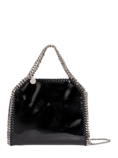 Falabella Mini Bag Crinkled Pa Black